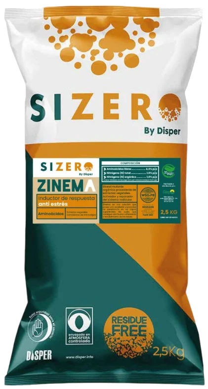 Embalagem do SIZERO ZINEMA